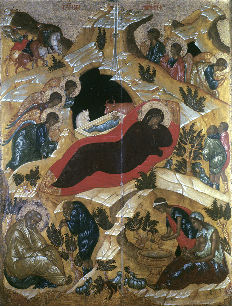 Andrei Rublev's <em>The Nativity</em> by Mary Elizabeth Podles |  Touchstone: A Journal of Mere Christianity