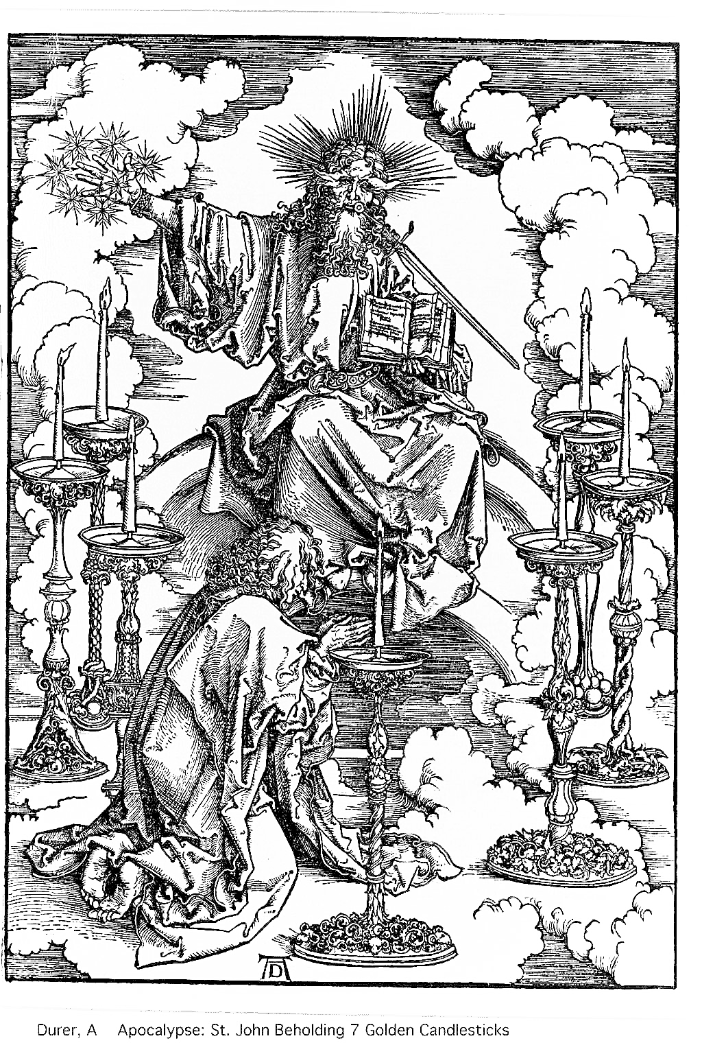 Albrecht Dürer's Vision of the Seven Candlesticks